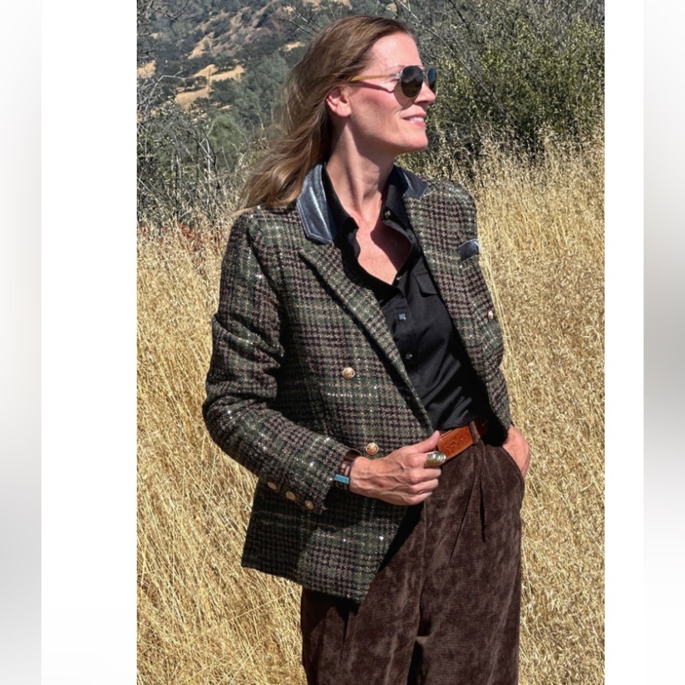 🔥The Porter Collective Huntley Tweed Blazer🔥